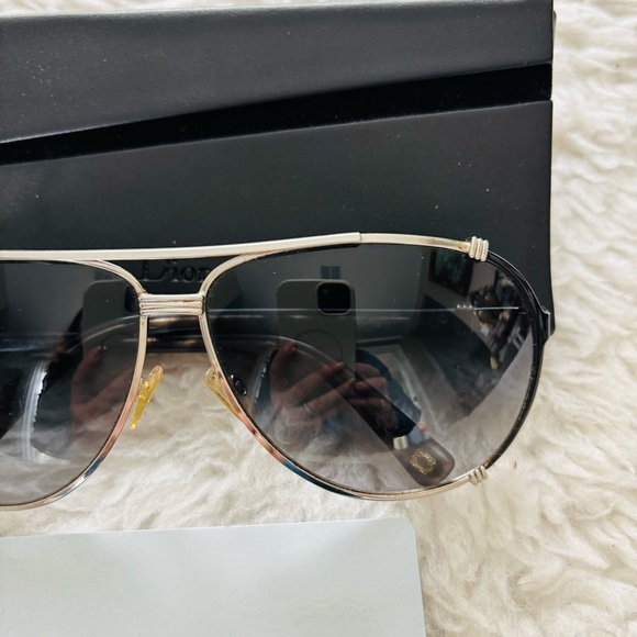 Christian Dior Chicago2 Unisex Gradient Charcoal BlackGunmetal Sunglasses w/case main image 11